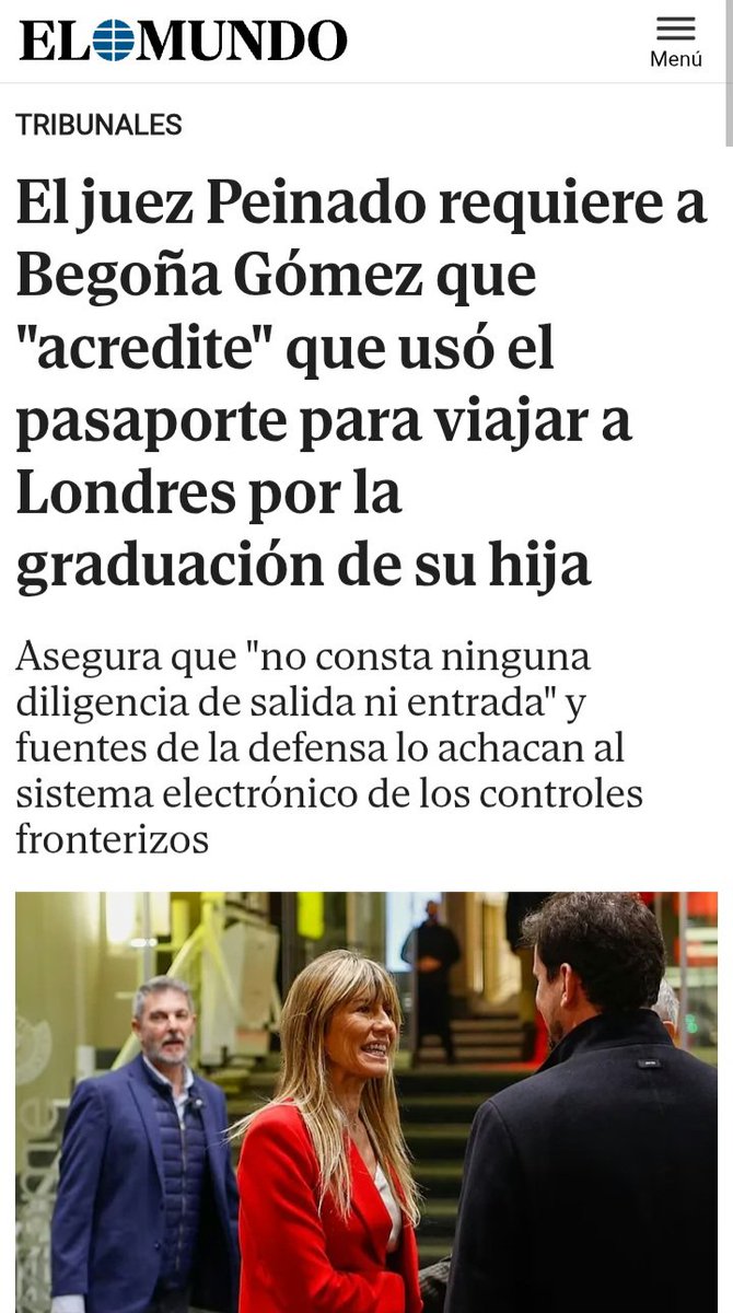 MisterMecha's tweet photo. @BertoDPalacio @RubenSanchezTW Se lo ha dicho cuando le ha dado 5 dias para demostrar que ha estado en la graduación de su hija.
Sale en toda la prensa, incluida la facha que tanto te gusta. https://t.co/QSA8UE01jd