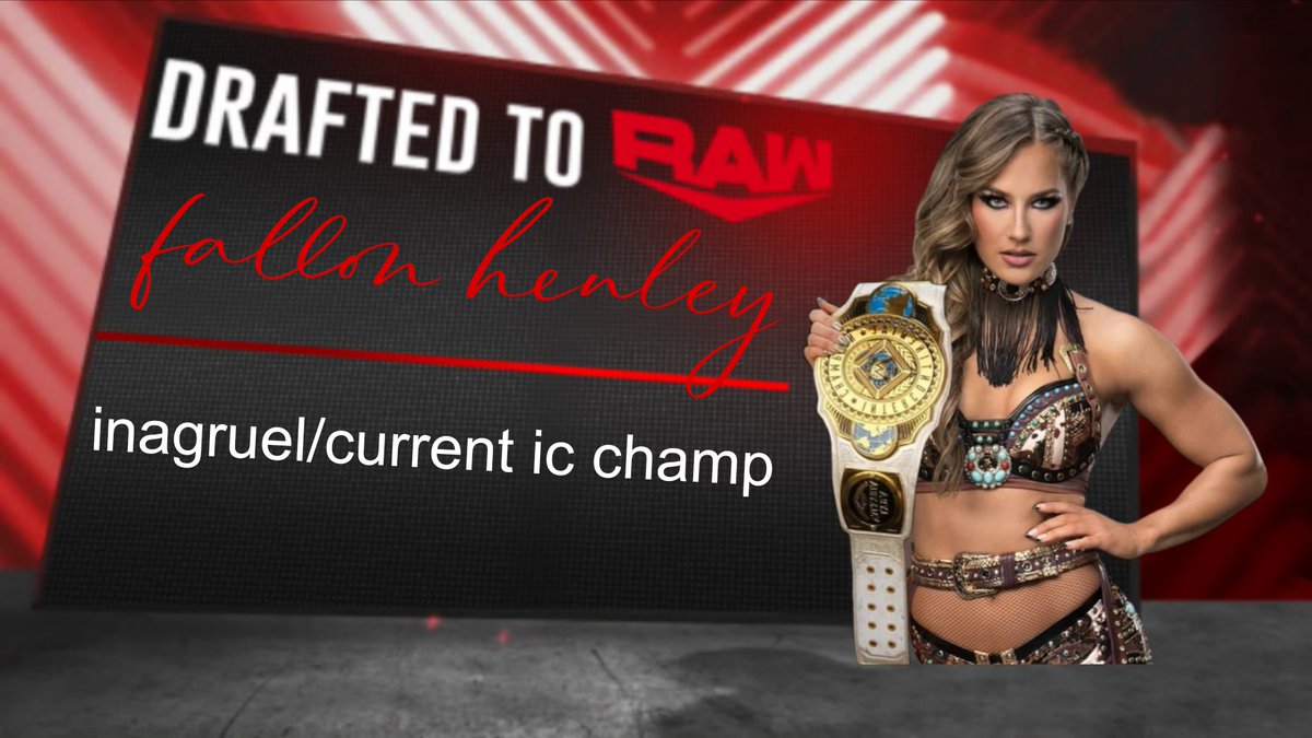 QWF_EFFED's tweet photo. @BLISS4LIVION @monroexmorgan @ItsaNewError @SADESAULTS @LIVingforDJ @glowofhera @RAM_PAlGE @blissfitfake @livsfendi @rhearipleyfan3 @Reese4Oblivion AND THE LAST PICK OF RAW DIVISION......... THE INAGRUEL AND CURRNET WOMENS IC CHAMPION FALLON HENLEY. 💖 https://t.co/dssHUOszAH