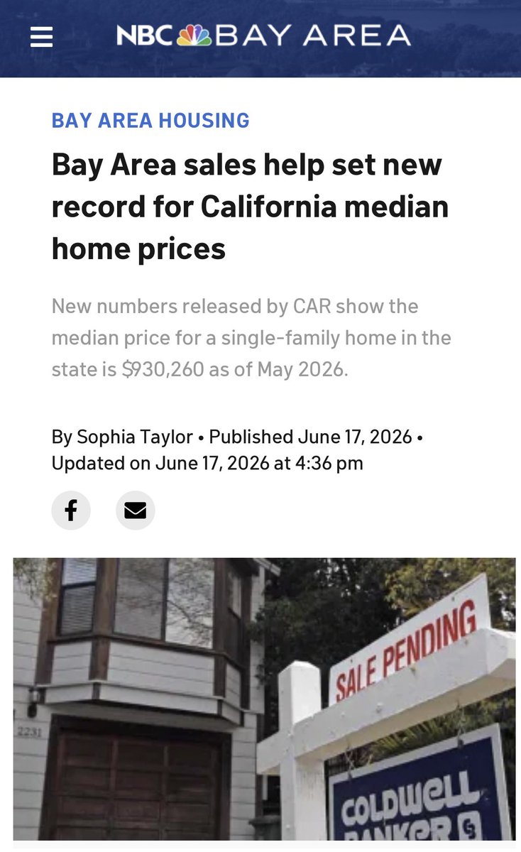 TheKevinDalton's tweet photo. I hope you’re your sitting down, but Gavin Newsom is lying.

Gavin Newsom promised to build millions of houses. He lied

Gavin Newsom promised to make housing affordable. He lied.

Gavin Newsom has spent $40 billion taxpayer dollars on affordable housing and the median home price in California literally doubled