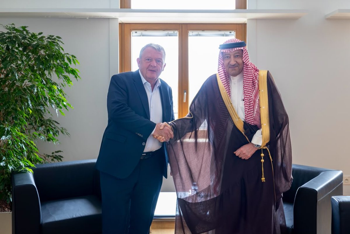 SPAregions's tweet photo. نائب وزير الخارجية ووزير خارجية الدنمارك يستعرضان العلاقات الثنائية ويناقشان سبل تكثيف التنسيق الثنائي ومتعدد الأطراف في القضايا ذات الاهتمام المشترك.
https://t.co/7m47jEjU95
#واس https://t.co/vGj4NNfxQ2