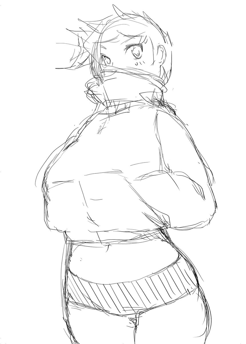yjinn_CM's tweet photo. 真夜中落書き https://t.co/he0a5ALQUc
