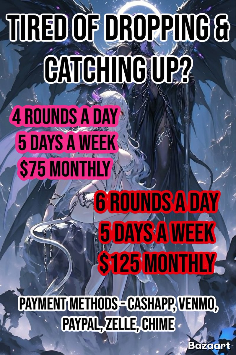 demonicspamcu's tweet photo. 3 spots only 

**BUY ONE MONTH GET 2 MONTHS FREE** https://t.co/1oKh9PbnQF