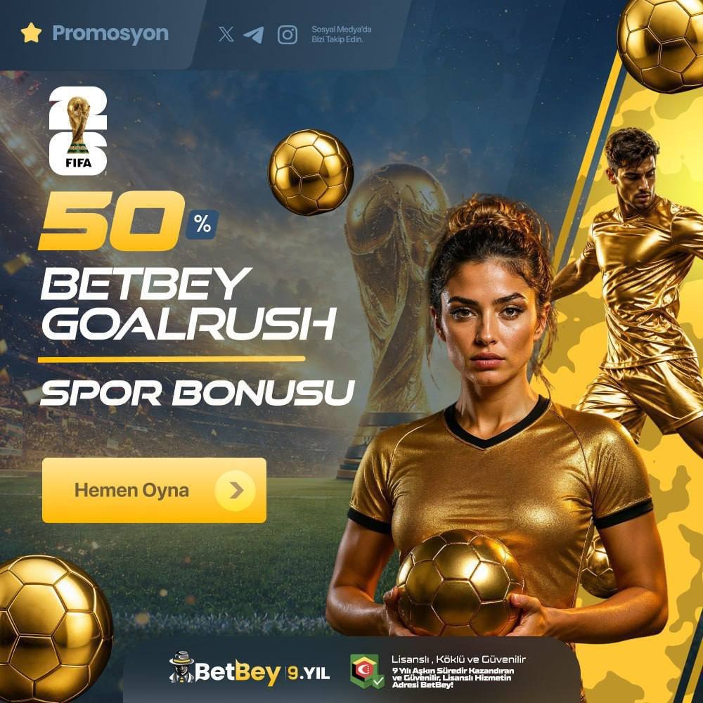 bbey_giris's tweet photo. 🎁 Yeniden kazanmaya hazır mısın? 

💥 Betbey’de  %50 GOALRUSH Spor Bonusu İle şansını ikiye katla!!

🪙 500TL ile 2500TL arası yatırım yapman yeterli
⚡️ Tek yapman gereken Kuponunu oluşturmak

📲 https://t.co/eAEdPYPBxF
⛓️https://t.co/E2MTO47wfy 
#betbey #futbol #maç #spor #şans https://t.co/PIggMnID7O