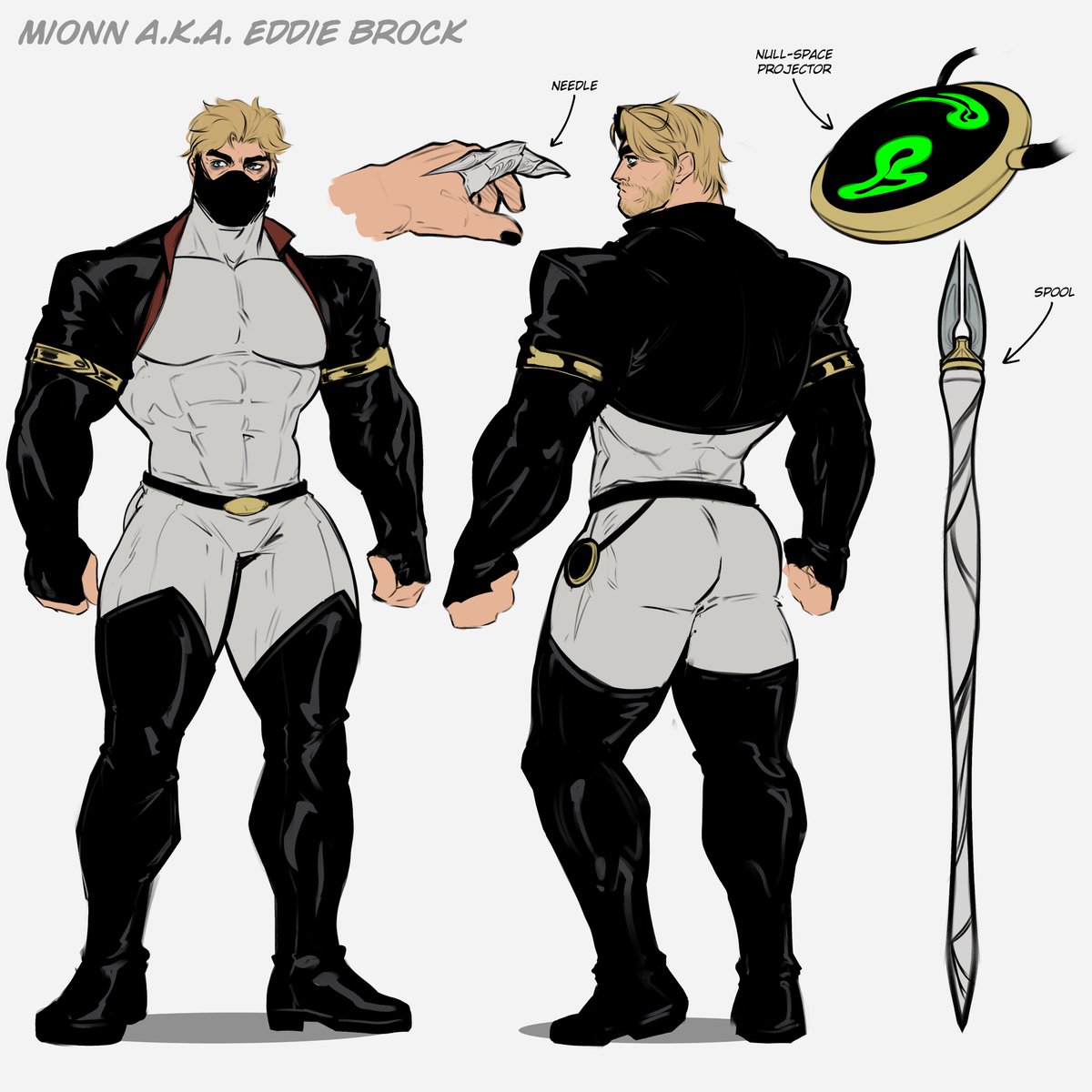 JeduwinArt's tweet photo. I haven't drawn in super long BUT I wanted to get Eddie's design as Mionn down, along with his spellcasting components. Lowkey want him midway between his comic and rivals design.
(Still writing the script for that fan-comic, but we'll get there someday.) https://t.co/QCqggTtp5r