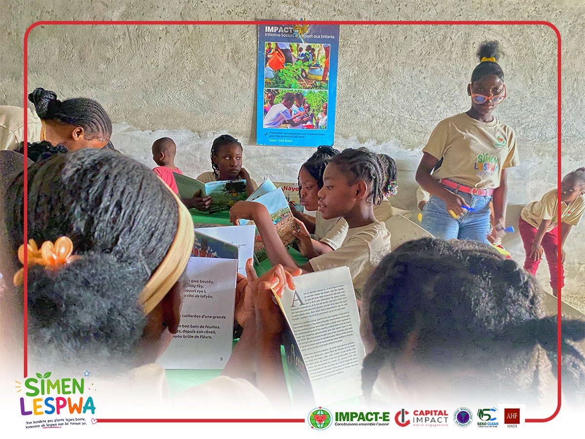 ImpacteHT's tweet photo. Throughout the summer, children will benefit from educational activities, games, leadership, personal development, and other activities that promote their fulfillment.

Every child deserves to dream. Every child deserves a chance. Together, let's continue to Simen Lespwa. https://t.co/BjL61lcVGo