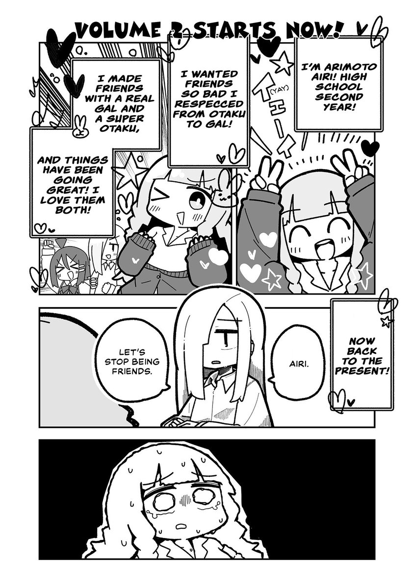 001_sugar's tweet photo. LET'S STOP BEING FRIENDS
#manga #galtaku https://t.co/llDaM7V5wl