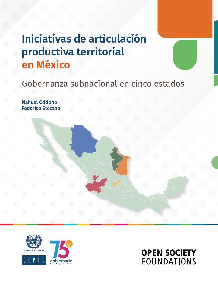 nahueloddone's tweet photo. Nueva publicación @cepal_onu y @OpenSociety

Iniciativas de articulación productiva territorial en #México: Gobernanza subnacional en cinco estados

Se analizan iniciativas de Chihuahua, Jalisco, Nuevo León, Querétaro y Tamaulipas.

Disponible en: https://t.co/mZ45RvJ2Go https://t.co/xdMDotCD1u