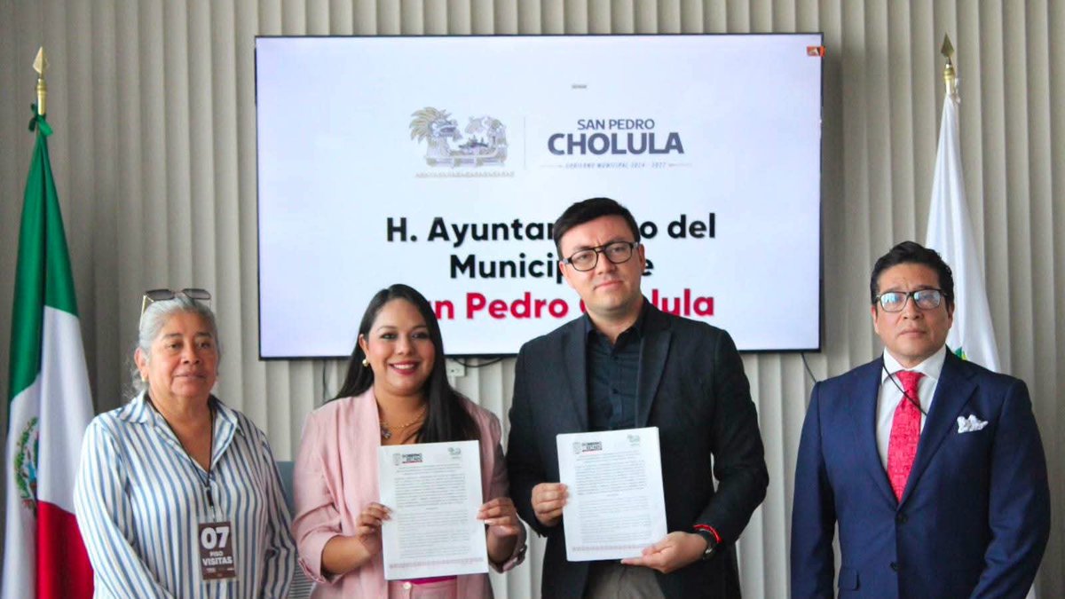 SecihtiGobPue's tweet photo. ✅A través de la Subsecretaría de Transformación Digital y la Dirección de Política Regulatoria, se llevó a cabo la Firma de Convenios de Coordinación y Acompañamiento Institucional https://t.co/xEUb5t1nwJ