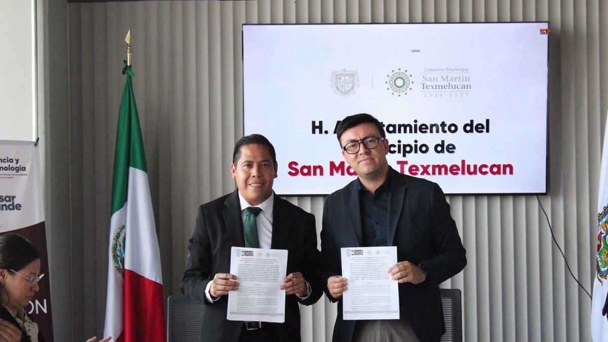SecihtiGobPue's tweet photo. ✅A través de la Subsecretaría de Transformación Digital y la Dirección de Política Regulatoria, se llevó a cabo la Firma de Convenios de Coordinación y Acompañamiento Institucional https://t.co/xEUb5t1nwJ