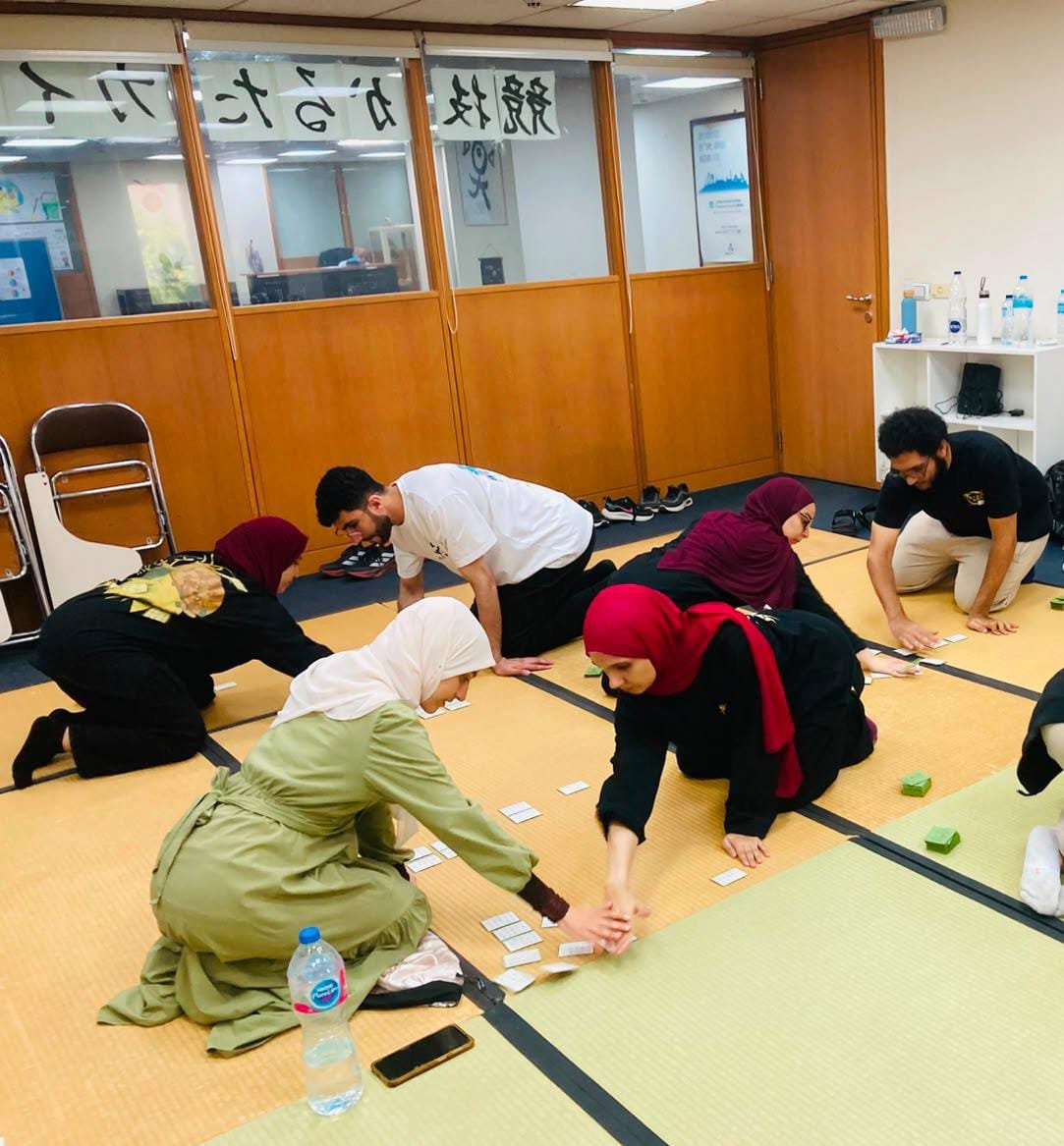 cairokarutaclub's tweet photo. 【第2回競技かるたカイロ大会】無事に開催されました。
今年はたくさんの方々にご参加いただき、熱戦が繰り広げられました。
ご参加いただいた皆様、そして応援してくださった皆様、本当にありがとうございました！ https://t.co/z9SHva44l8