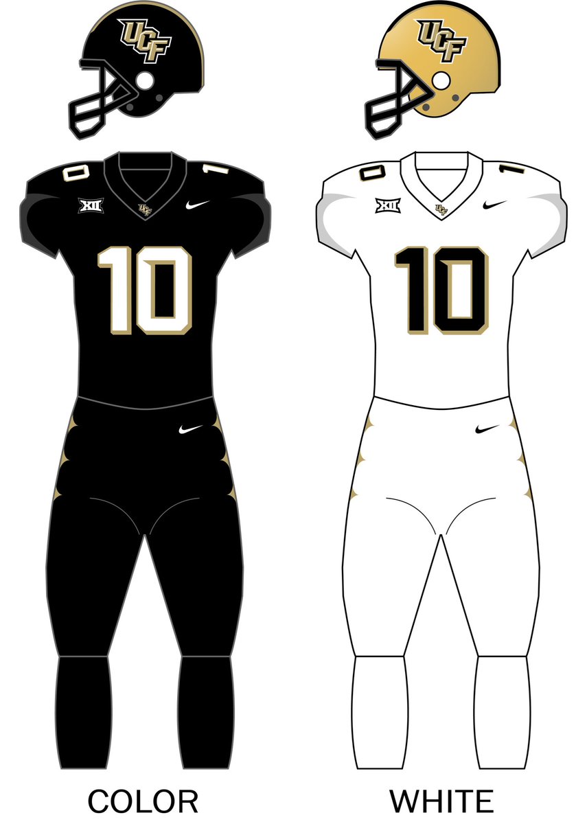 adam_ramirez88's tweet photo. @Equipment_Guru the Nike checks on UCF pants need to be corrected white should have black black should have white https://t.co/0XnvhxHQSr