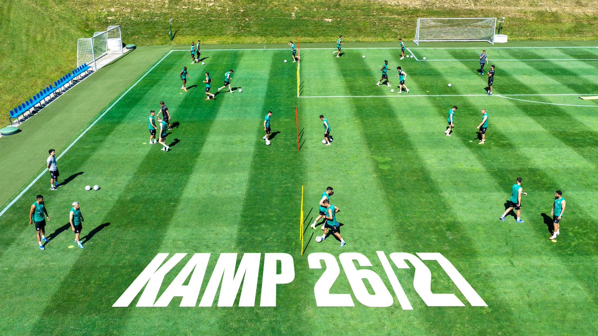 konyaspor's tweet photo. 📸 Günü çift antrenmanla tamamladık.💪
#Konyaspor 💚🤍 #SloveniaCamp https://t.co/Vg60mEGIdF
