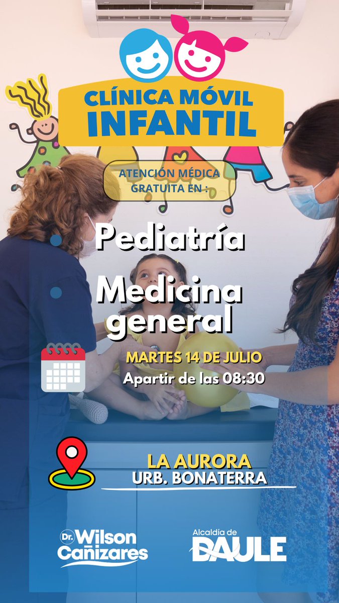 AlcaldiadeDaule's tweet photo. 🏥🚐 Las clínicas móviles municipales llevan atención médica gratuita y medicinas a las comunidades, mientras que la clínica veterinaria móvil cuida la salud de nuestras mascotas con servicios gratuitos. Seguimos trabajando por el bienestar de las familias dauleñas. 💙🐾 https://t.co/vnQQcMNSQP