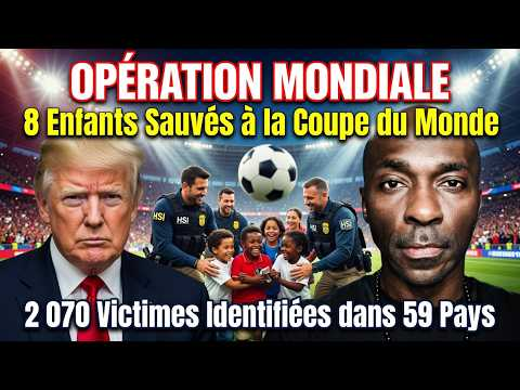 JJKer3's tweet photo. https://t.co/jXQTCzKToi
Opération Mondiale: 8 Enfants Sauvés à la Coupe du Monde, 2070 Victimes Identifiées https://t.co/JG0h4yuHvB