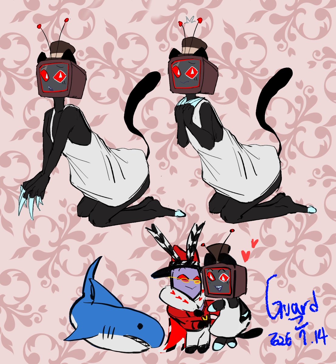 shrkuochaing's tweet photo. #hazbinhotel #ValVox #bottomvox https://t.co/NGReCIRSdA