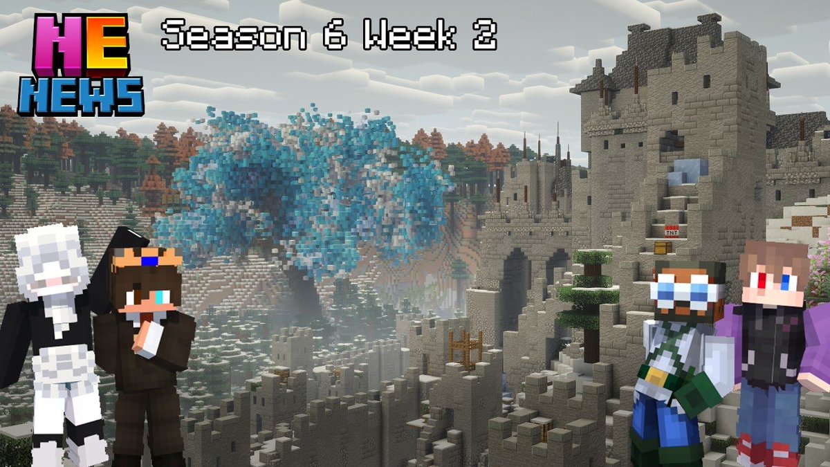 NeverEndingSMP's tweet photo. Did you see?
The newest installment of NE News is live right now!!
Make sure to watch it to learn about what you missed in Week 2 https://t.co/XRzQnsarsF