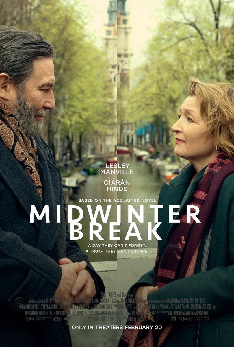 gual89's tweet photo. Amsterdam.
Un dramma di coppia in crisi tra traumi irlandesi e dilemmi spirituali.
Lesley Manville sempre bravissima in una performance di grande sensibilità.
Maturo, intenso e raffinato.
Bello.
#MidwinterBreak https://t.co/tkIffS6HGs