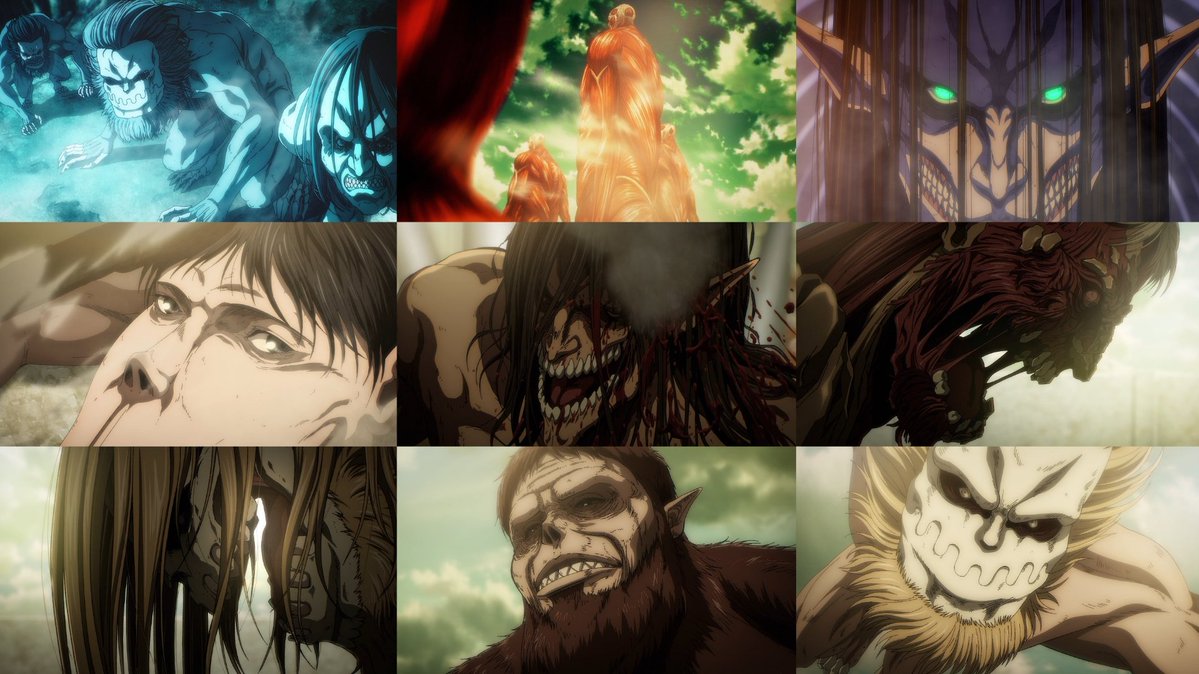 Aot6262's tweet photo. 2D Titans 
I remember how happy we were when we had a few 2D shots during Part 1 and Part 2 https://t.co/RiEFI8PAD5