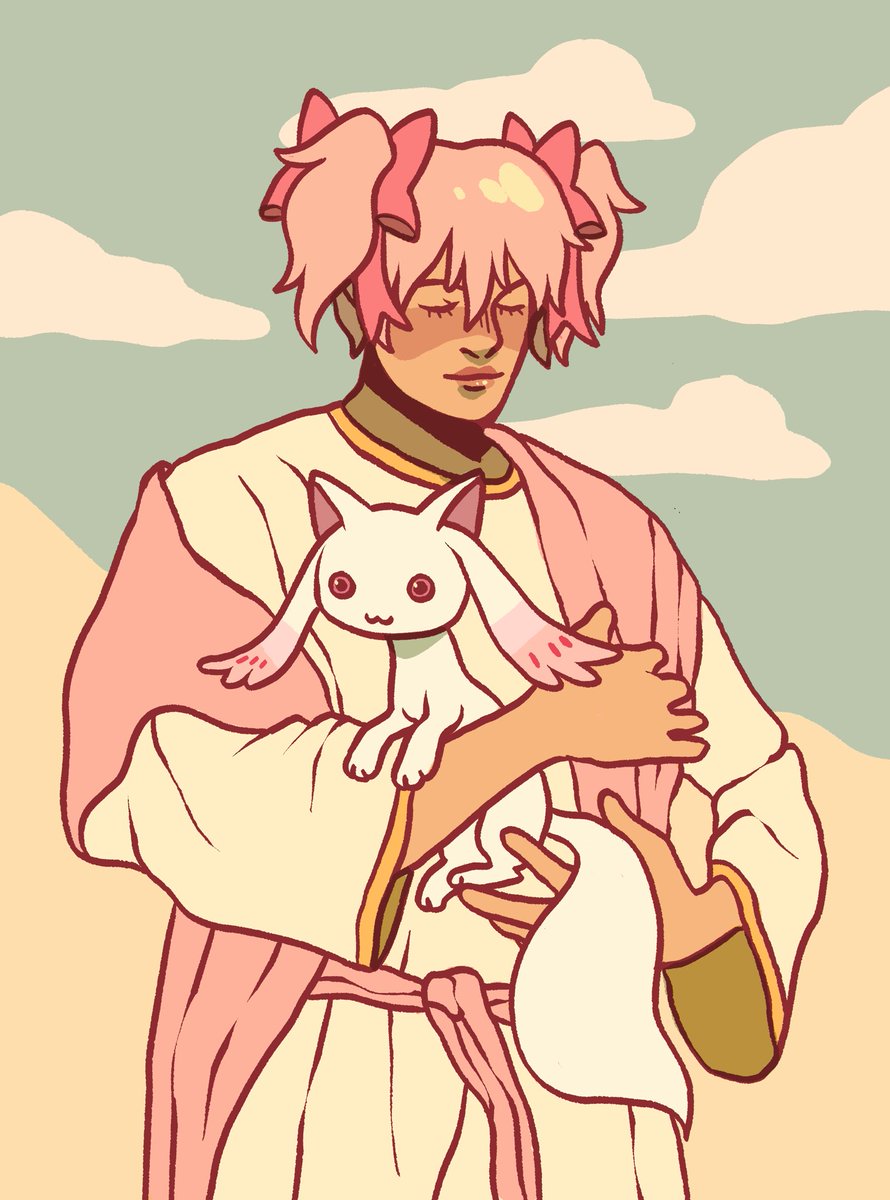 meduka_ebooks's tweet photo. Sometimes I feel like my art hasn’t improved in the last year or so but putting these side by side makes me realize maybe I’m wrong (2025 -> 2026) https://t.co/LN9rPeKmV7