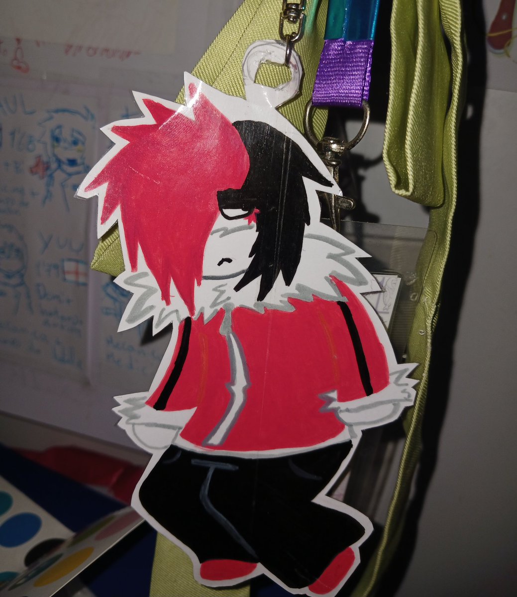 the_c0mmunity77's tweet photo. le hice un llavero al Darknew 🪗
(se va a romper como en tres días pero bueno)
#ratatingaming https://t.co/Uhi0ULEmb1