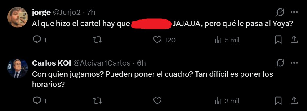 Días sin movidas en esports tweet media