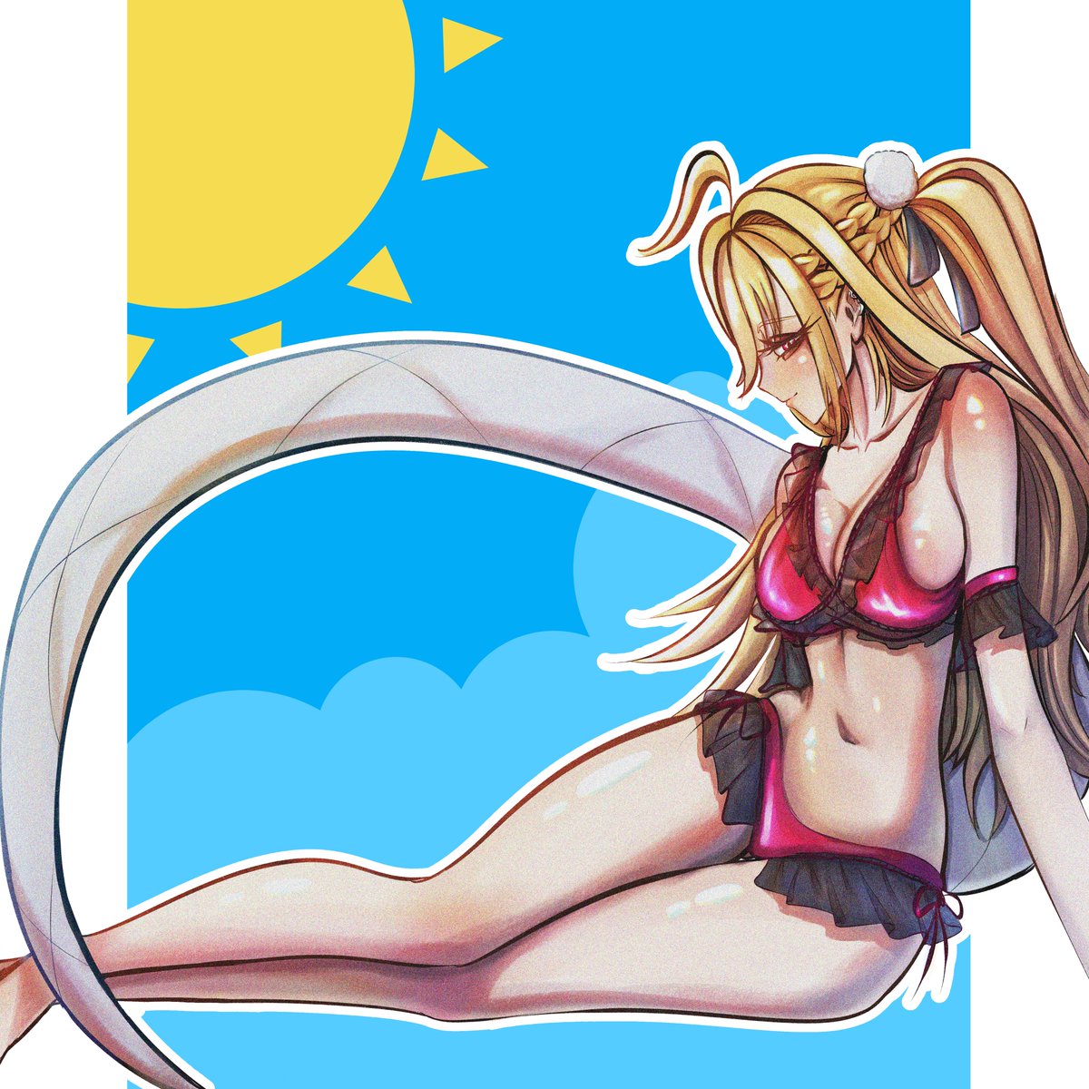 JeffxLoon's tweet photo. Cessia - Summer 

#zzzero #ゼンゼロ予告番組 https://t.co/lDGlVFz5kg
