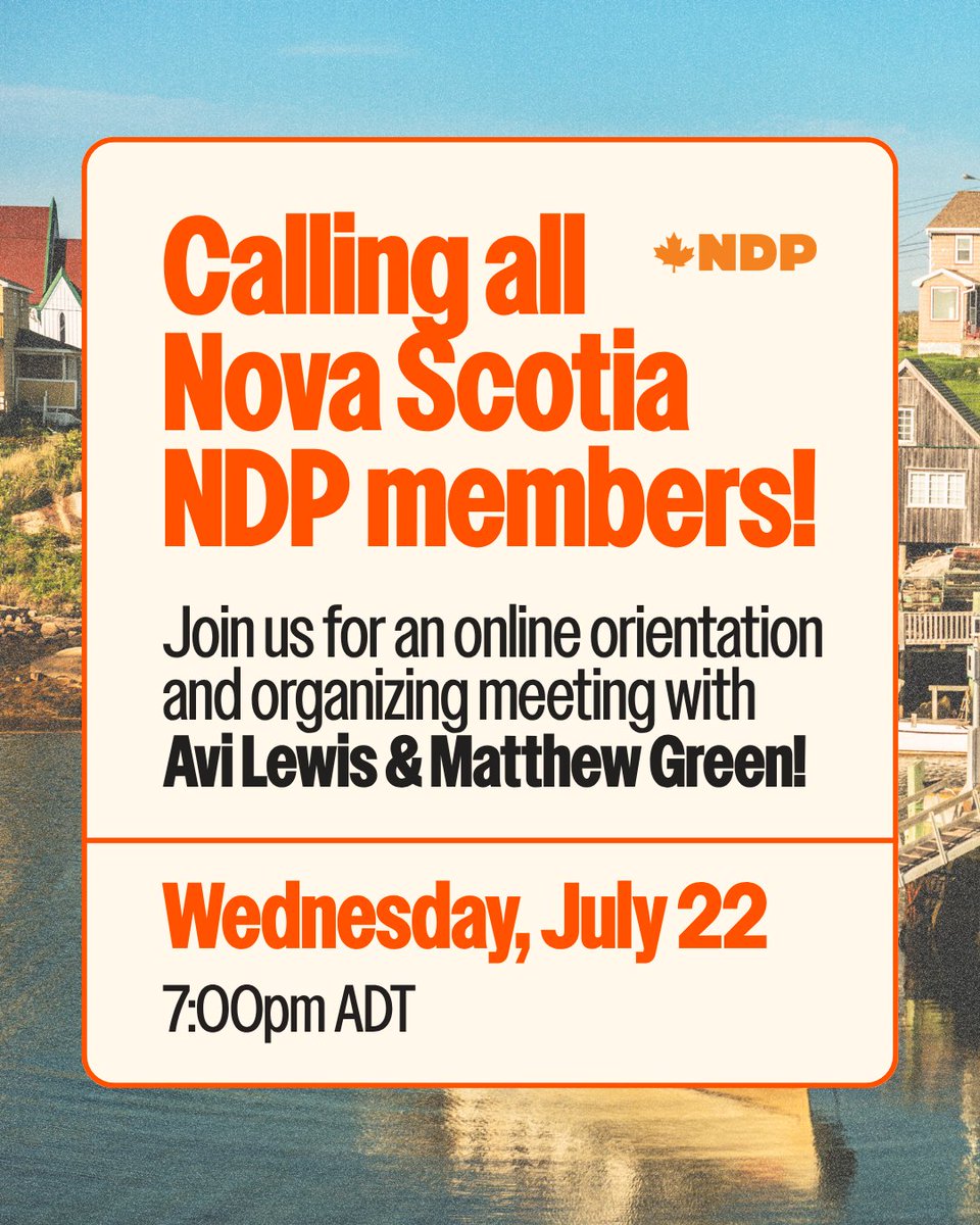 NDP tweet media