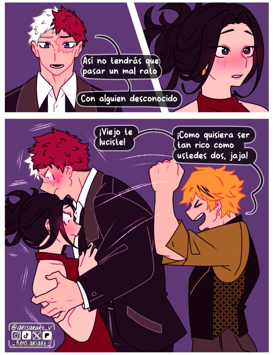 arisarart's tweet photo. "¿Donde termina tu recuerdo?" Cómic TodoMomo 💙❤️
Parte 19
"El presente es el recuerdo más valioso"
#shoto #Yaoyorozu #MyHeroAcadémia https://t.co/K6JzBOOrOX