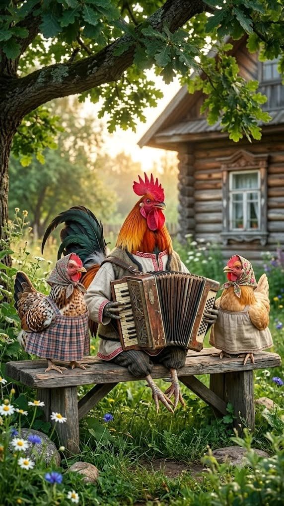 lifesobjective3's tweet photo. 🐓🐓🪗🐓🐓 https://t.co/pvllIWLZLr