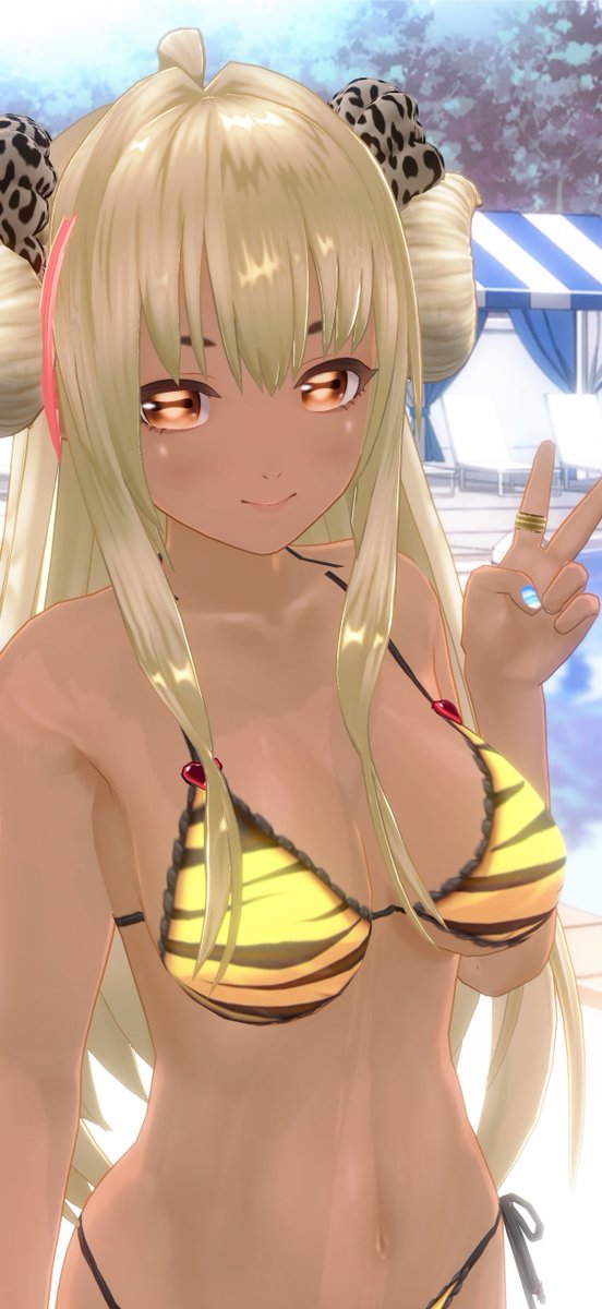in5is's tweet photo. #カスタムキャスト 
 #CUSTOMCAST 
 #麗美野ペコら 

虎の衣を借る羊ちゃん🐑👙💕 https://t.co/P5JFX6zMAO