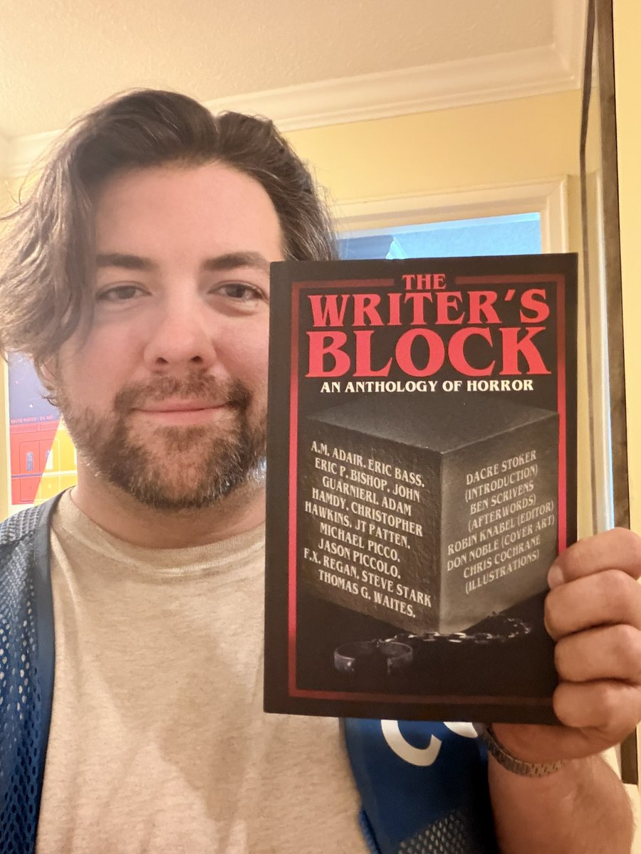 DieHardWViagra's tweet photo. Very excited!!!
#TheWritersBlock #AnthologyHorror #Indie #IndieHorror #HorrorNovel #SteveStark #StarkTerror #ThomasGWaites #TheThing #TheWarriors #HorrorCommunity #ScaryStories https://t.co/pi9guLF9VE