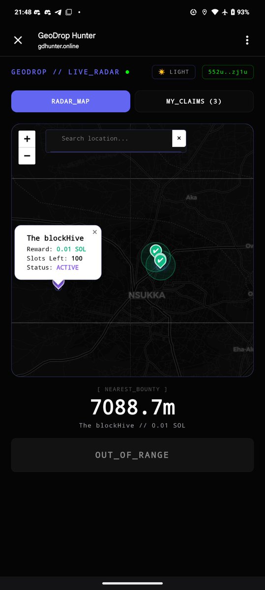 GeoDrop tweet media