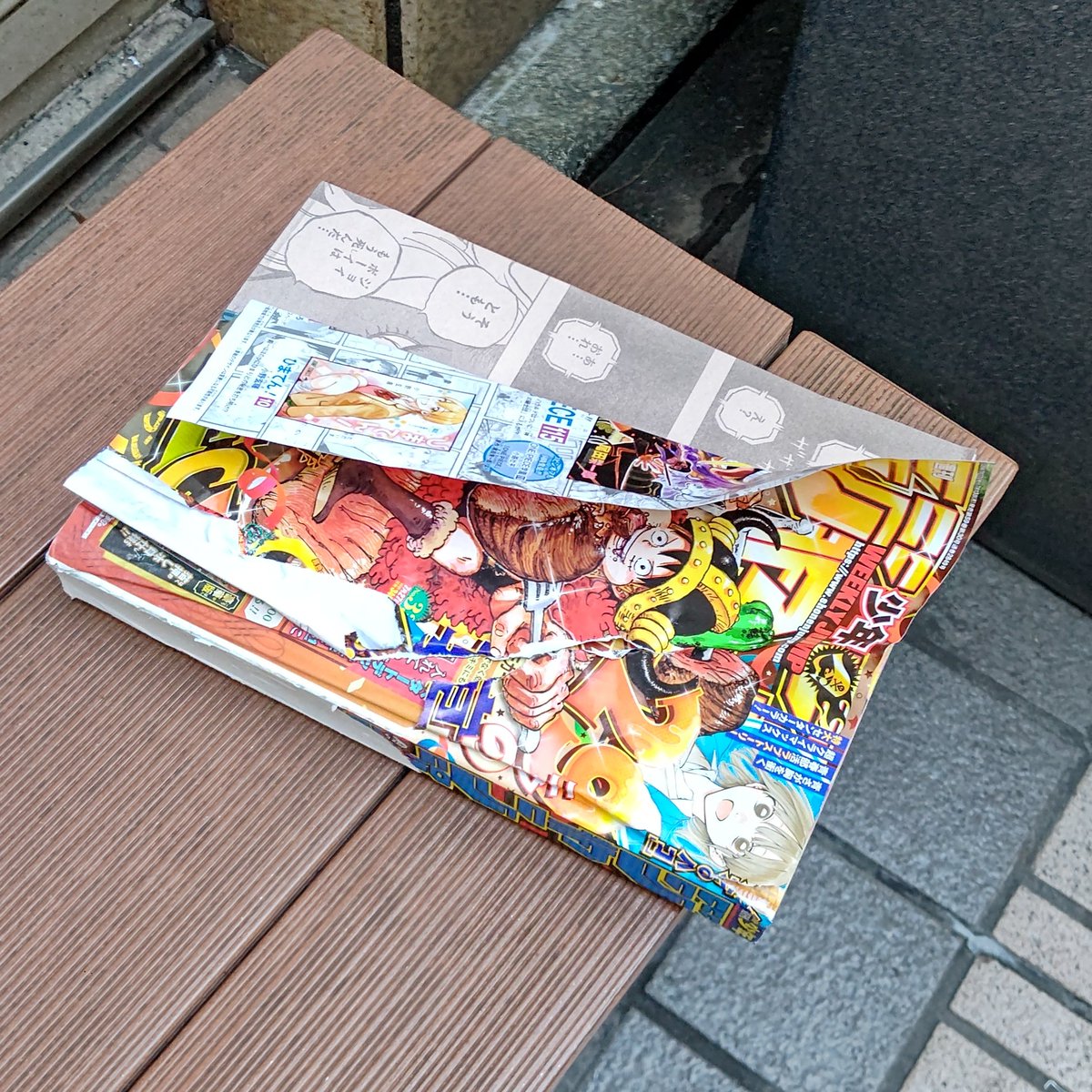kurumar's tweet photo. いつもとはちがった印象なすてられたジャンプ https://t.co/9TnzcbrRkv