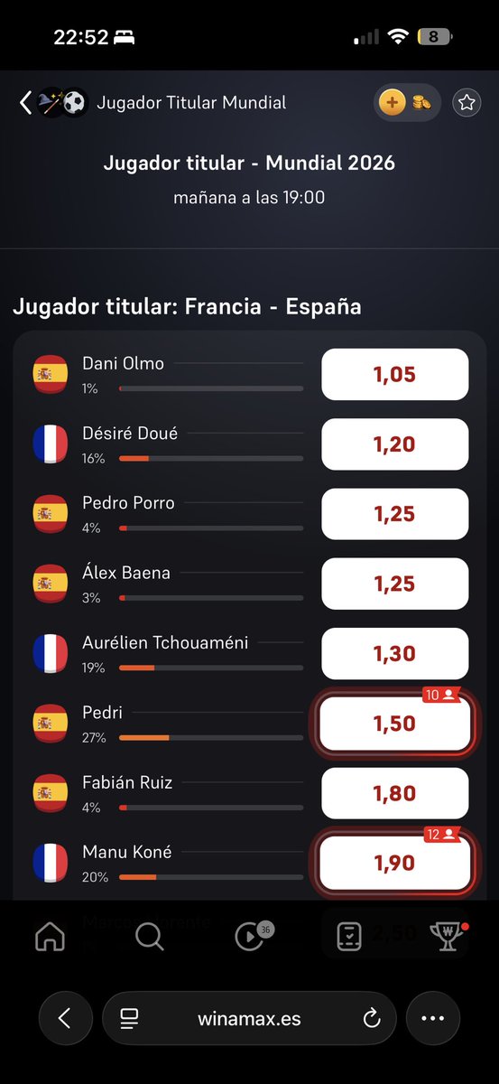 Analistas_Tenis's tweet photo. Pedri es 100% titular… https://t.co/Wt78IGjnu1