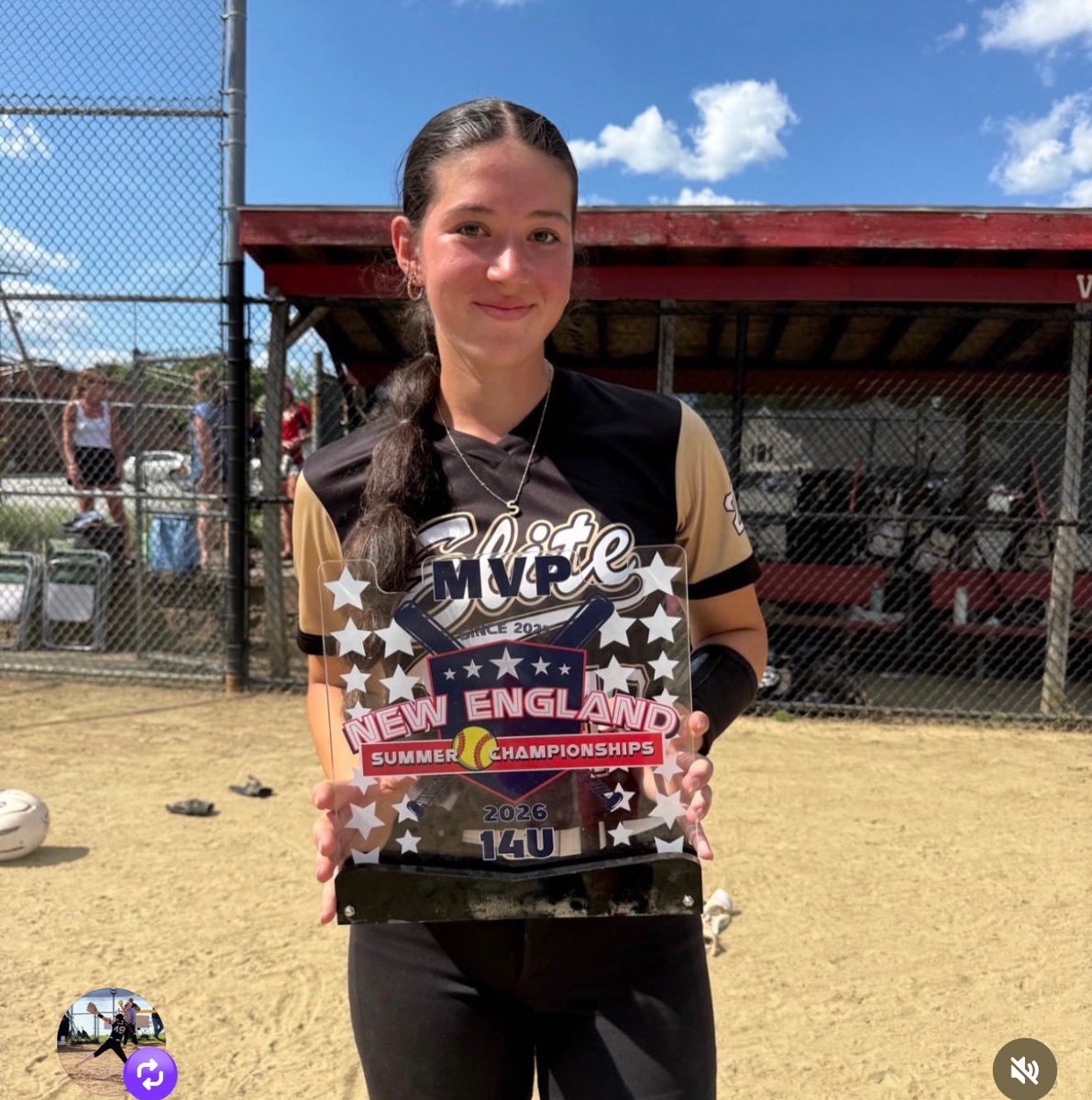 SavannahC49's tweet photo. My team and I had a great weekend at the firecracker NE Championship going 6-0 to win the tournament! I had a good weekend at the plate with 2 home runs, a triple and 3 doubles earning me MVP! I’m so proud of this team and am looking forward to the rest of the season! https://t.co/0qzEjWMA8q