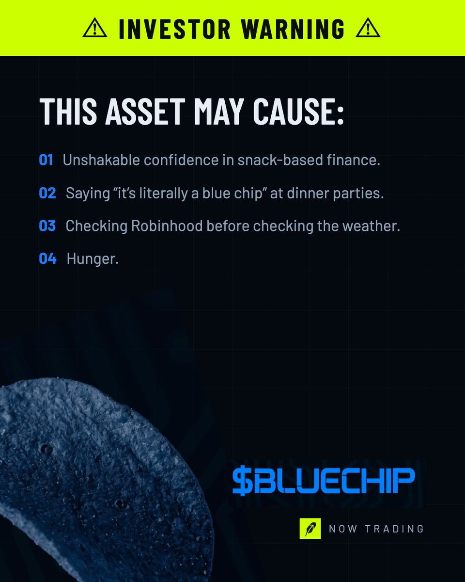 BluechiponHood's tweet photo. investor warning on $bluechip https://t.co/cSgQ9hwY3e