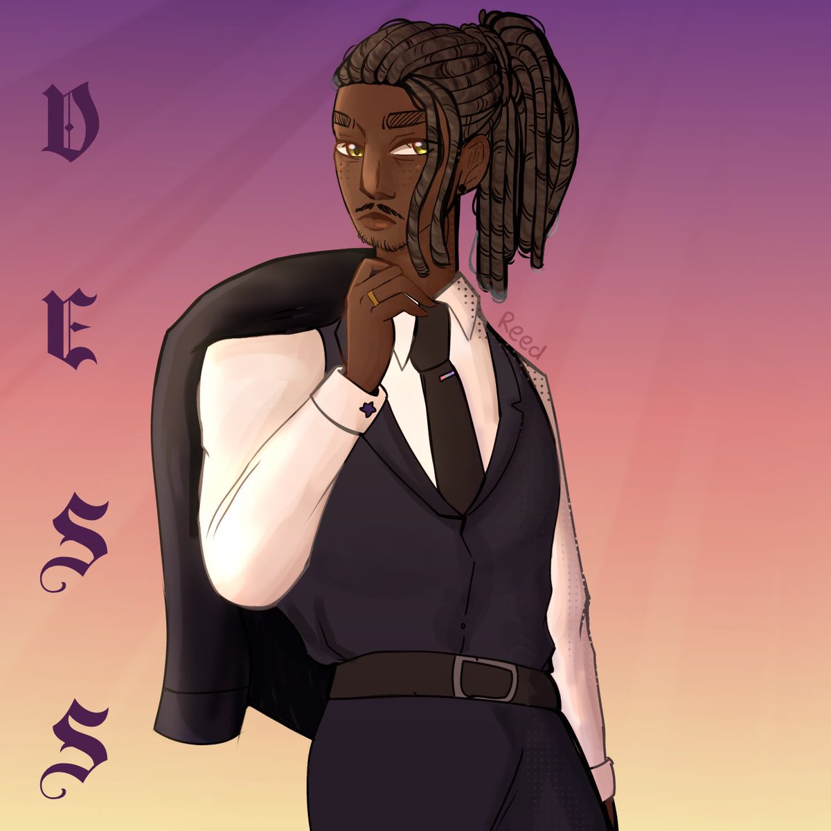 ReedSparklesss's tweet photo. Desenho que esqueci de repostar do Dess de  #ACorteRPG https://t.co/HMYK4LRx0i