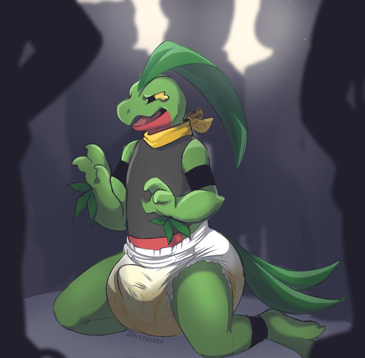 Rain32376101's tweet photo. Dino really wanted to join an exclusive group of ABDL guys. But something went wrong, and they started making fun of Dino. Stressed out and unable to control himself, Dino peed right into his diaper. He peed so much that the diaper got completely soggy and started leaking https://t.co/tJ4aNXpBL3