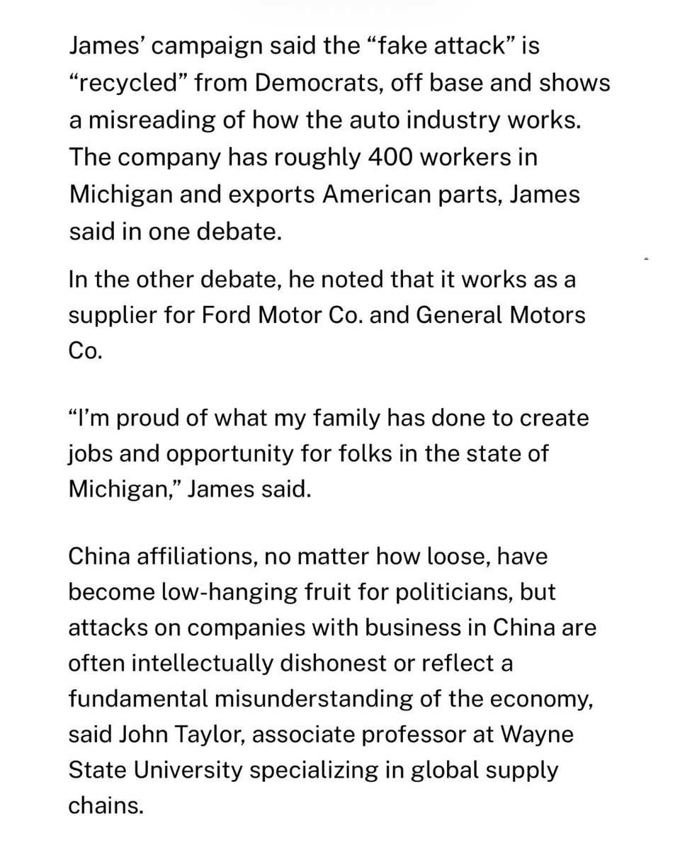 John James tweet media