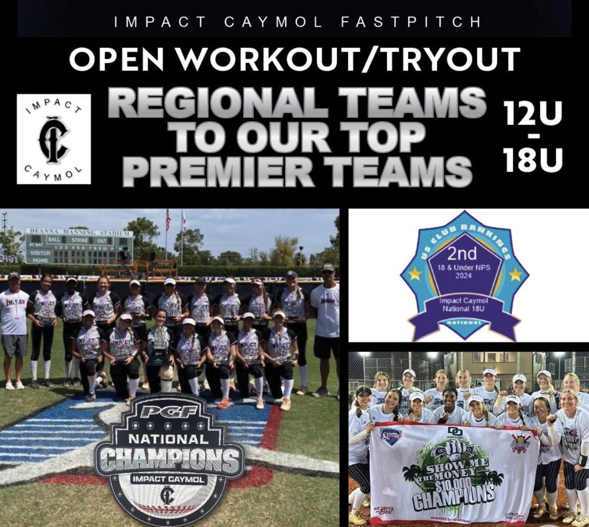 impactcaymol's tweet photo. JULY 16TH TRYOUTS
PREMIER, NATIONAL, REGIONAL TEAMS
12u to 18u
———————————————
GA - Covington 6pm
GA - Suwanee 6pm
IL -  SW suburbs of Chicago 6pm
FL - Orlando 7pm

*** All Positions ***

RSVP ONLY via online form or number below

 *** These are small group workouts only with limited spots per location  

Call or text us at 404-938-5368.

REGISTER ONLINE AT https://t.co/NjRZIrhqzs+