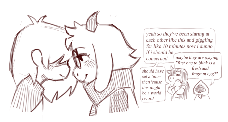 pynchosa's tweet photo. i love drawing some random stuff and then making up context for it
#deltarune #kralsei https://t.co/LGqmTljBYU