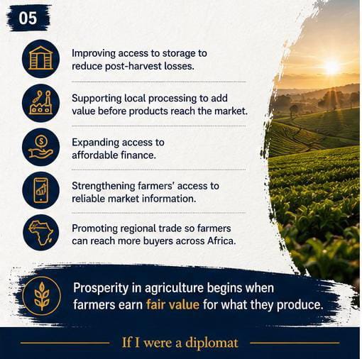 michaelniinoye's tweet photo. Everyone needs food.
Yet those who produce it struggle to earn a decent living.
Perhaps it's because we have spent more time helping farmers produce more, and less time helping them earn more.
If I were a diplomat, I would shift the convo from agric to agricultural prosperity. https://t.co/u9cO8UCLfM