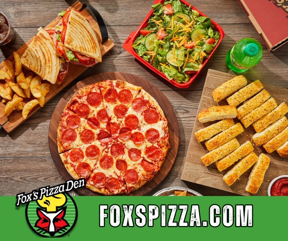 foxsclintonms's tweet photo. One meal. Endless possibilities. 📷📷📷
Whether you're craving a hot pizza, a fresh salad, a toasted sub, or our famous breadsticks, Fox's Pizza Den has something for everyone at the table. https://t.co/laxuIBdoG8
