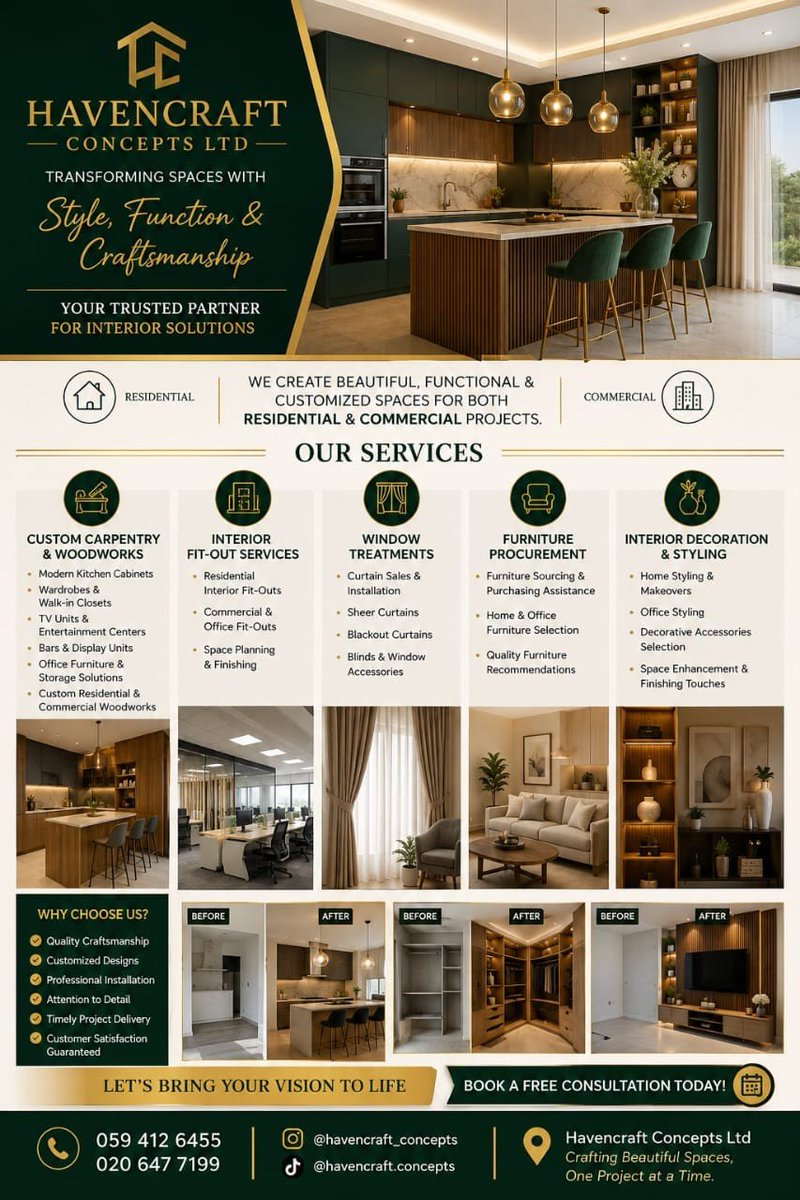 VictoriaAma14's tweet photo. Where creativity meets craftsmanship. From concept to completion, we deliver interiors and construction solutions that stand the test of time. https://t.co/iPnXtOs0rL