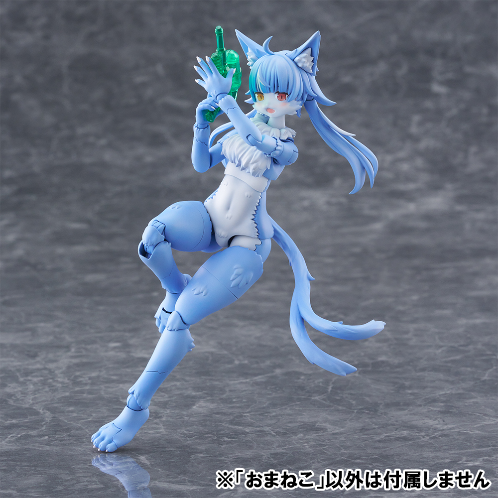 figsoku's tweet photo. 【けもプラ】「おまねこ」プラモデル 商品情報公開

【21日予約開始】
価格6,160円（税込）
2026年12月発売予定
https://t.co/EbUtkgUb4v
#アオシマ #けもプラ https://t.co/aWIZOO5vrt