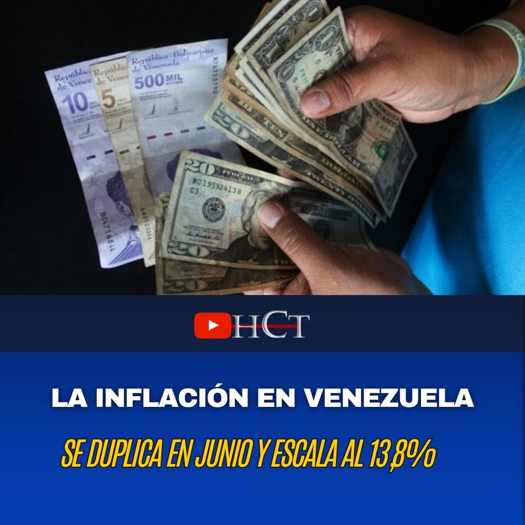 Norbey_Marin_'s tweet photo. Terremoto en Venezuela 🇻🇪 | #13J 

La inflación en Venezuela experimentó un fuerte repunte en junio de 2026 al alcanzar el 13,8%, una cifra que duplica el 6,3% registrado en mayo y frena el discurso oficial de una supuesta desaceleración económica. Según datos del Banco Central de Venezuela (BCV), esta fluctuación —que marca la tasa más alta desde febrero (14,6%) en un año de alta volatilidad— coincide con el doblete sísmico del 24 de junio, un evento cuyos impactos en la logística, la oferta y el tipo de cambio amenazan con recrudecer la presión inflacionaria durante los próximos meses.
