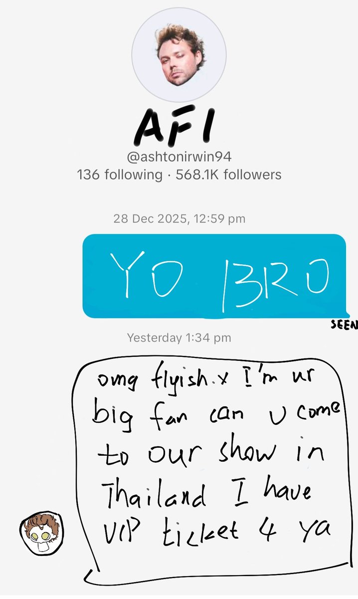AshtonChest's tweet photo. OMG ASHTONIRWIN94 DMED ME https://t.co/iIa8PihpoO