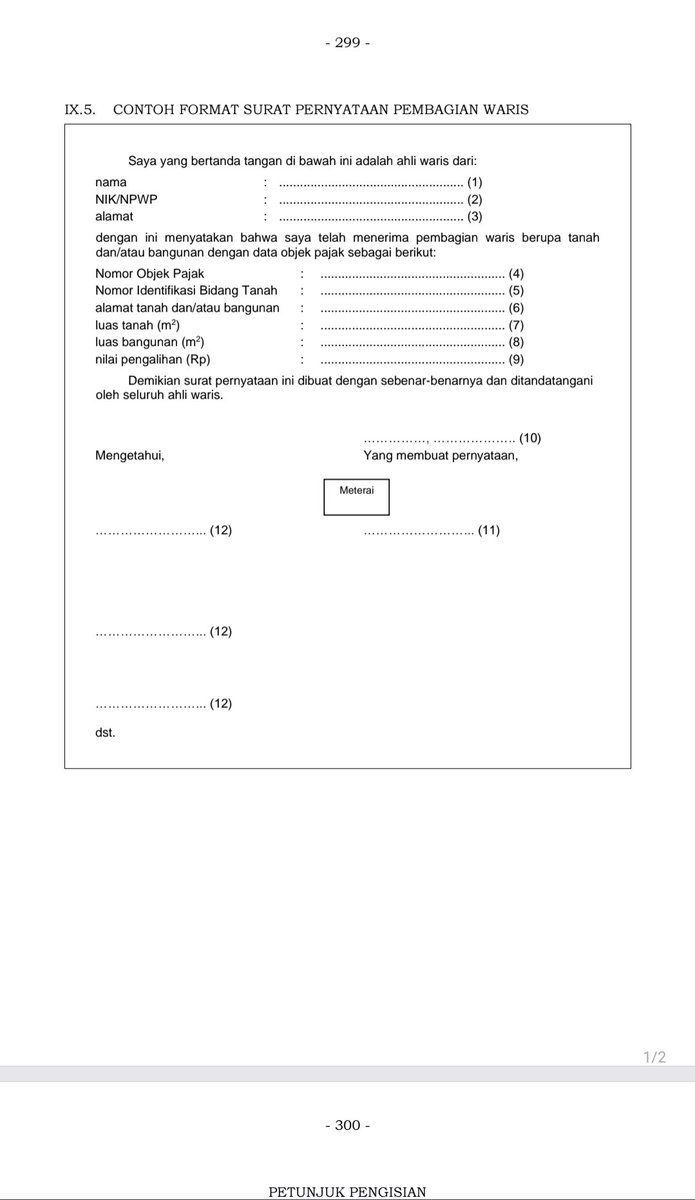 dmxbam's tweet photo. @kring_pajak lampiran skb pph waris ini boleh ditulis tangan lalu diconvert ke pdf kah? Atau harus dalam format ketik komputer? https://t.co/gf4YJjDNag