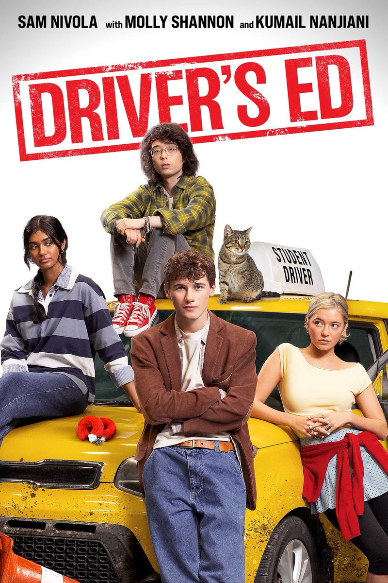 bkwardsjb's tweet photo. 🍿 30: Driver’s Ed (Prime Video)  

— começado e terminado em 13/07/26

★★ ★ ★ ☆ https://t.co/ZNz7SlDh6n