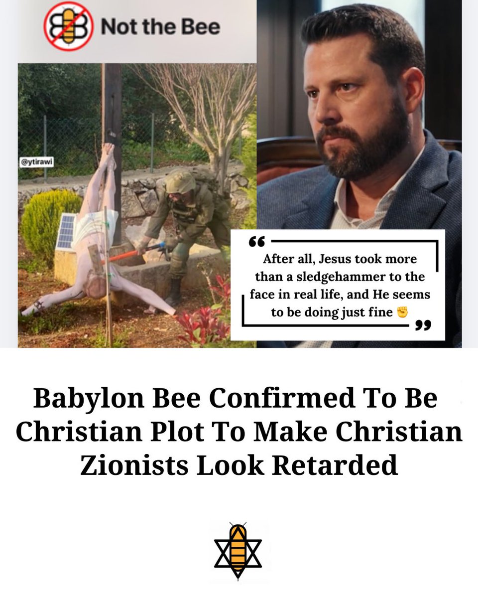 mSchinstock's tweet photo. @TheBabylonBee https://t.co/rL2HRDFTz8